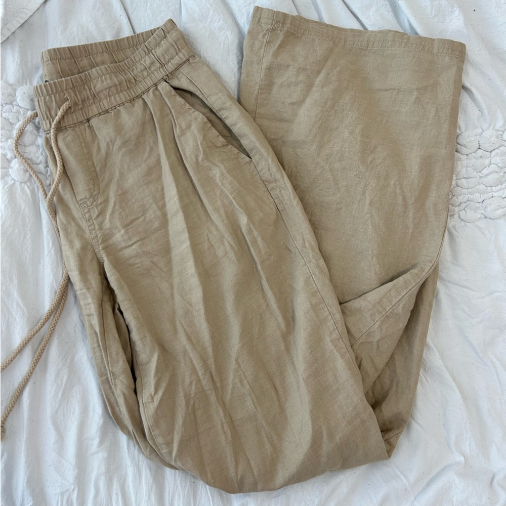 New York and company Soho Street linen blend pants size XS